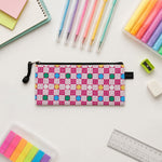 Spacious vibrant pencil case