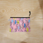 Car print pencil pouch design view