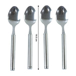 Durable stainless steel spoons for everyday meals