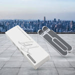 Mobiléon adjustable tablet holder featuring a sturdy fibre build.