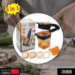 Quickslice vegetable chopper for slicing and dicing different foods efficiently.