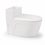 White background showing the playful yet functional toilet-shaped ashtray