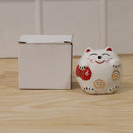 Cute ceramic money box for kids, perfect for teaching saving habits.