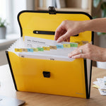 Expandable file folder A4 documents