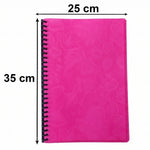 Pocket folder size A4