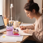 Couple pen holder stand as a thoughtful gift