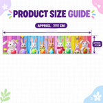 Backdrop curtain size 300x45cm