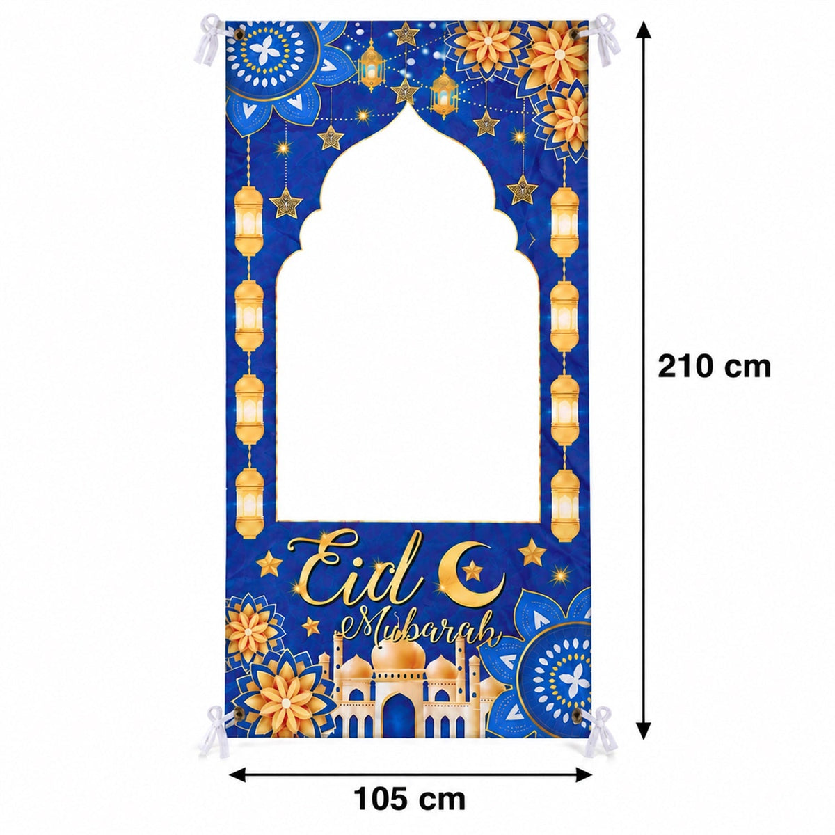 Backdrop curtain size 210x105cm