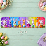Easter backdrop curtain white bg