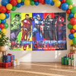 Kids party wall decor banner