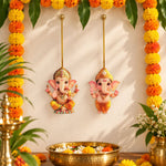 Ganpati decoration set view
