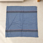 Unfolded square floor cleaning cloth