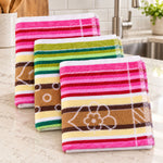 Microfiber cloth kitchen window