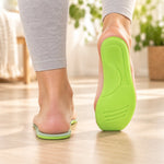 Foam shoe insoles white bg