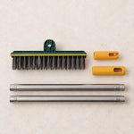 Lightweight 2 in 1 Floor Scrub Brush with Wiper for Women, Easy Cleaning (1 Pc)