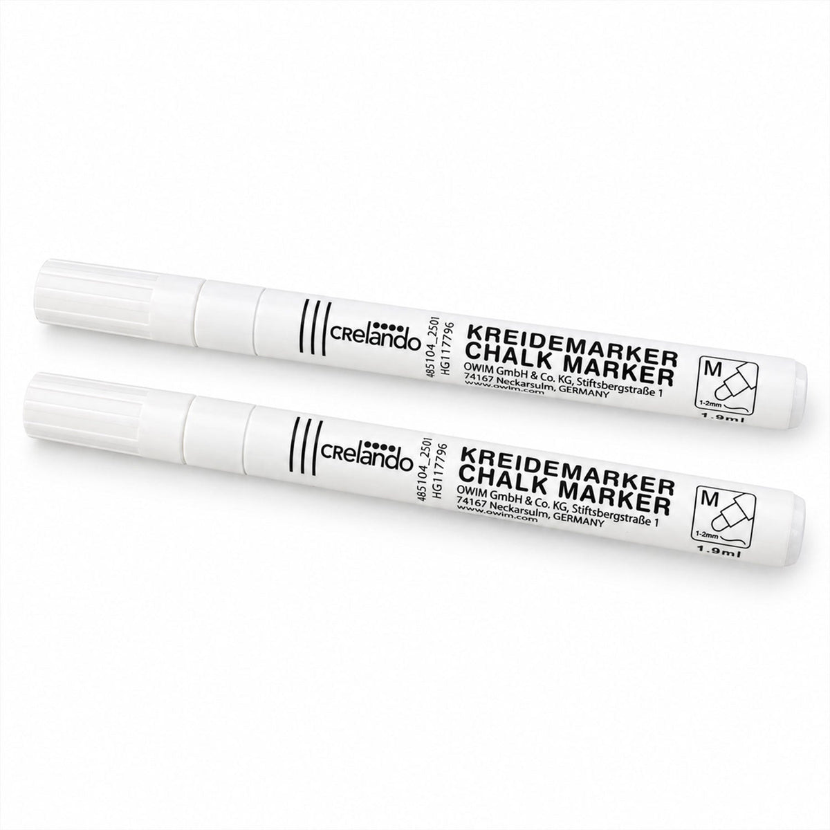 Chalk marker design view