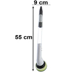 Long handle cleaning brush size 55 cm by 9 cm