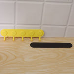 Self-adhesive five-hook hanger lifestyle view
