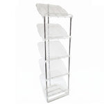 Vertical shoe storage organizer product view