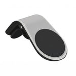 Magnetic Car Air Vent Phone Holder with Strong Grip and Foldable Design.