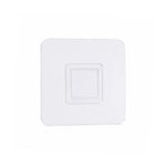 Elegant transparent hook holder design for wall mounting