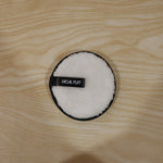 Close-up of soft skin-friendly foam facial sponge