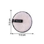 Compact facial sponge ideal for travel and on-the-go skincare
