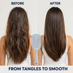 Hair brush feature view