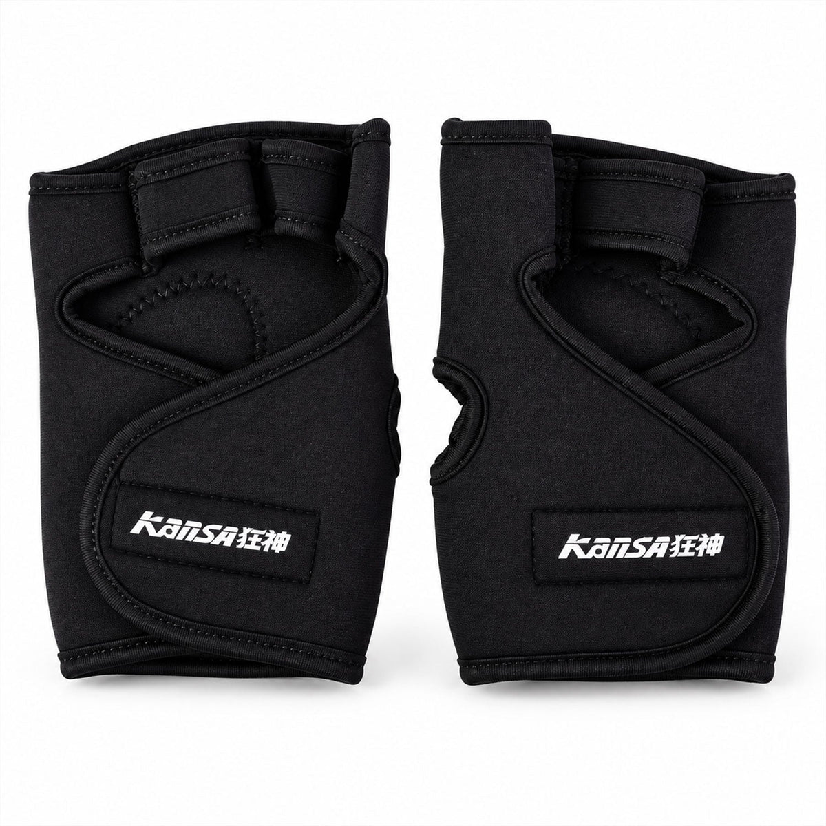 Gym gloves design view