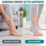 Ankle support sleeve white bg