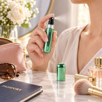 Perfume bottle refill detail