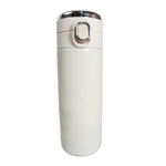 A person holding the portable and leak-proof Smart Insulated Water Bottle, ideal for daily use.