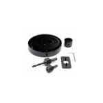 BoltForce 16 Pcs Hole Saw Drill Bit Set components laid out on a clean surface.
