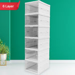 White multi-tier utility cart with hollow design, ideal for bathroom storage solutions.