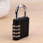 Front view of the AutoSafeo padlock, emphasizing its secure design.