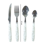 Luxury dining utensils in stainless steel