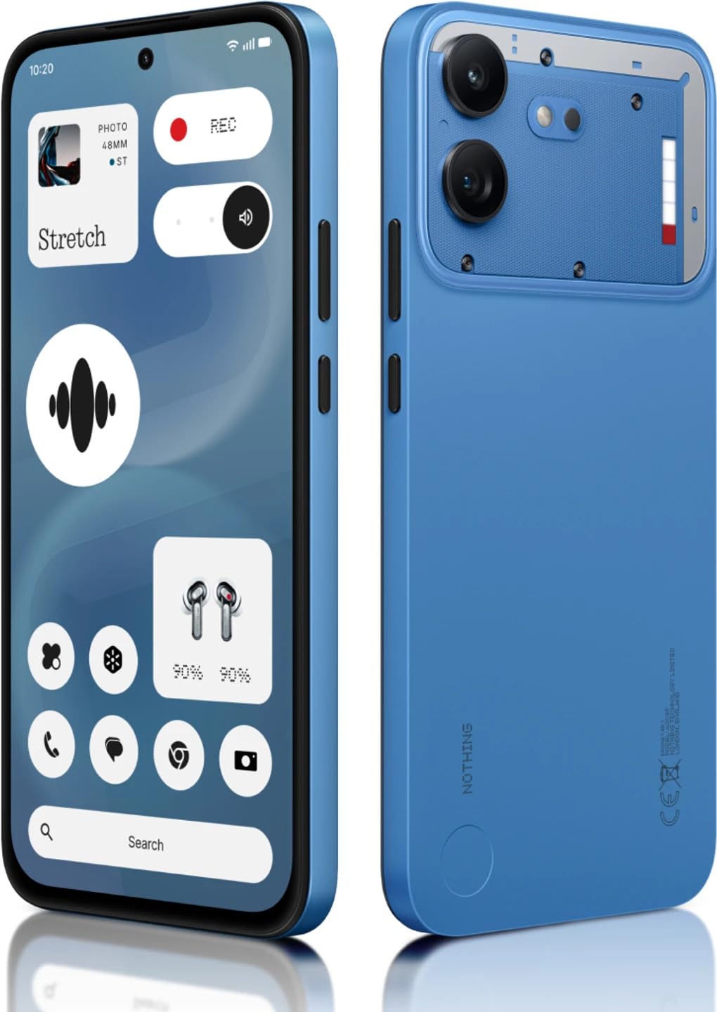 Nothing Phone (3), White (16GB, 512GB) | Snapdragon 8s Gen 4 | 50MP + 50MP + 50MP Rear Camera | 1.5K+ 120Hz AMOLED Flexible LTPS Display