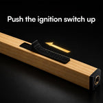 Solitude Matchstick Lighter | Long Handle Butane Gas Lighter | Refillable Multipurpose Flame Lighter for Kitchen, Candles, BBQ & Camping | Compact & Portable Match Stick