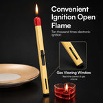 Solitude Matchstick Lighter | Long Handle Butane Gas Lighter | Refillable Multipurpose Flame Lighter for Kitchen, Candles, BBQ & Camping | Compact & Portable Match Stick