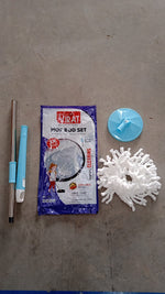 Machine washable microfiber mop head refill for the 360° spin mop.