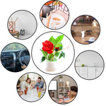 Elegant artificial rose plant with a sleek pot, ideal for gifting and decor.