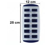 Ice cube tray size reference
