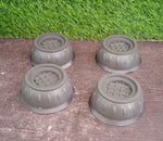 Vibration dampening pads with suction cups for washing machine