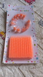 Vibrant birthday candles for cakes and festive occasions like Diwali.