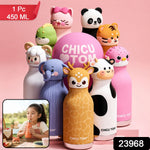 Insulated kids water bottle in mix design, 1 piece
