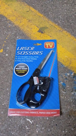 Stylized image of Laser Scissors, highlighting their sleek design and functionality.
