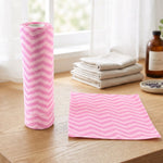 Close up of the absorbent cloth texture