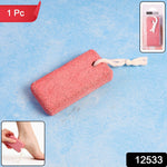 Foot scrub stone in rectangular shape ideal for callus removal