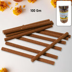 Macro shot of unlit Loban Dhoop Sticks, showcasing the natural incense composition.