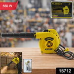 550W high power air blower for efficient dust removal from tools and surfaces